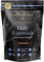 Kathy Ireland Nutrition Daily Essentials Plant-Based Protein Powder för kvinnor, 26g Vegan Protein, Lean Meal Replacement - Choklad