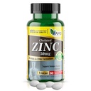 Amerika Medic & Science Chelated Zink 50 mg Kosttillskott (1 Pack med 60 tabletter) Immun Booster och kraftfulla antioxidantpiller för vuxna män och kvinnor | Mycket absorberbara mineraler, förbättrar humör och sömn