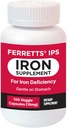 Iron Supplement Capsules 18mg (IPS) - 100-Day Supply of Gentle Iron Supplement for Women & Men - Non-Constipating Iron Supplement for Anemia