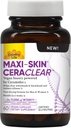 Country Life Maxi-Skin CeraClear, 60 Vegan Capsules - Kliniskt Studerade Konjac Root Ceramides för att stödja Clear, Hydrated Skin & Improve Hyperpigmentation - Gluten Free, Vegan, Kosher