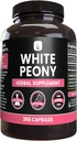 PURE ORIGINAL INGREDIENTS White Peony (365 kapslar) No Magnesium eller Rice Fillers, Always Pure, Lab Verified