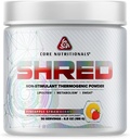 Core Nutritionals Platinum Shred Non-Stimulant, Fat Burning, Thermogenic Powder med 1G Acetyl-L-Carnitine 50 Servings (Pineapple Strawberry)