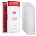 HealFast Physician Formulerade Silicone Scar Sheets - Avancerade Crosspolymer Medical Grade Silicone Scar Strips för kirurgi, C-sektion, Keloids & Hypertrophic Scars - Silikonband för Scars (5 Sheets)