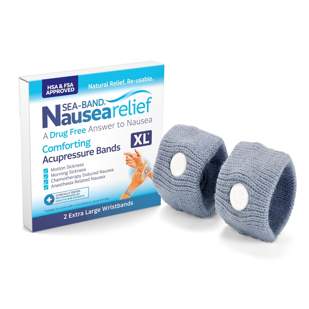 Sea-Band XL Sized Acupressure Wristbands