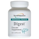 TRANSFORMATION GENESIS OF GOOD HEALTH Enzyme - Digest Wellness Supplement Capsules, Stöder Digestive & Immune System Health, hjälper Digestion av Lipids att förbättra prestanda för bukspottkörteln och levern