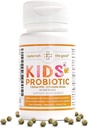 Kids Vegan Probiotics, 60 Tiny Pearls - Antibiotisk återhämtning - Hjälper till att stödja barns immun & Digestive System - 15x effektivare än Gummies - Sugar fri, lätt att svala