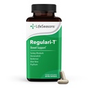 LifeSeasons - Regulari-T - Bowel Support - Constipation Relief Supplement - Natural Laxative - Upprätthåll hälsosam kolonförordning och Eliminering - Stool Softening - Minska Gas obehag - 60 kapslar