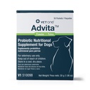 VetOne Advita Probiotic Nutritional Supplement för hundar - 30 paket
