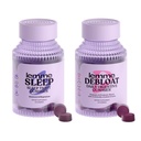 Lemme Sleep & Debloat Bundle - Sleep Gummies, en Drug-Free Nighttime Aid & Debloat Gummies för Digestive & Gut Health, Probiotics & Prebiotics - Gluten Free, Gelatin Free, Non-GMO - 60 Ct. Varje