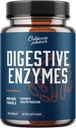 Digestive Enzyme Supplements for Gut Health - Pancreatin Digestive Enzymes for Digestion Upset Stomach Relief och Leaky Gut Repair - Pure Enzymes Digestion Supplement Kvinnor och Män