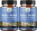 Lactose Intolerance Pills 120 Days Supply - Fast Acting Dairy Digestive Enzymes - Dairy Relief Pills för Digestion, Bloating, Gas och Carb Protein - Digestion Supplement för Lactose Intolerance Relief