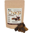 Sayan Siberian Pure Raw Chaga Mushroom Chunks med Black Top Crust 4 Oz / 113 g - Premium Wild-Harvested Antioxidant Tea för immunstöd, fokus och Digestive Health - Non-GMO