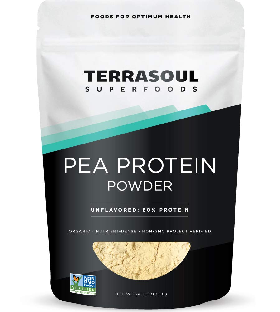 Terrasoul Superfoods Organic Pea Protein, 1,5 Lbs - European Sourced | Unflavored