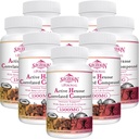 1500mg Liposomal Active Hexose Correlaterade Supplement,960 Soft Gels Beta-Glucans med Natural Mushroom Extract, Immune System, Liver Function, underhåll T-Cell & Killer Cell Aktivitet