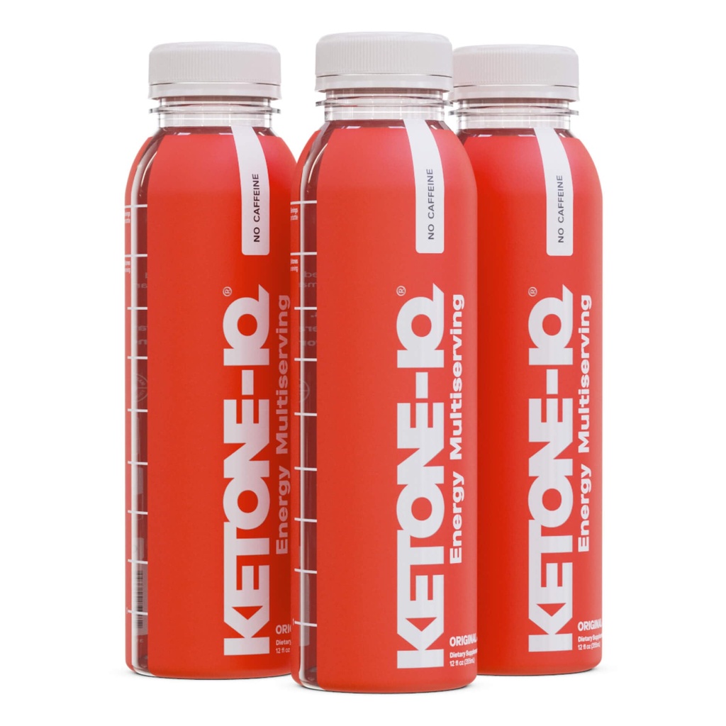 Ketone-IQ Exogen Ketone Supplement Drink - 30 portioner med 10 g Ketones per portion | Snabb Ketosis Support, Energy & Mental Focus | Sugar-Free, Salt-Free, Koffeinfri