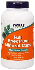 Nu Foods Full Spectrum Mineral, 240 caps ( 3 Pack)