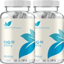 Quick Absorption CoQ10 200mg - Coenzyme Q10 200mg Potent Antioxidant for Heart Energy and Aging Support - High Stability CoQ10 Ubiquinone Capsules - Made in a cGMP US Lab (400 Servings)