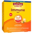 Nature Made Wellblends ImmuneMAX Fizzy Drink Mix, vitamin C 1500mg, Zink 15 mg, Vitamin D3 1000 IE (25 mcg), plus B Vitaminer och Electrolytes Hydration Blend, 30 Stick Packs