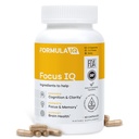 Formel IQ - Fokus IQ - Hjärntillskott för minne och fokus - Minnestillskott - Kognitivt stöd - 60 kapslar