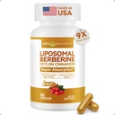 Liposomal Berberine with Ceylon Cinnamon, Metabolic Support, 60 Capsules