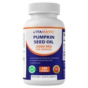 Vitamatic Pumpkin Seed Oil 2000mg Softgel kapslar per portion - 180 Softgels - 1000mg per mjukgel
