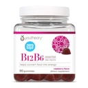 Youtheory B12B6 Zero Sugar Gummy, Raspberry Flavor, 90 Vegetarian Gummies
