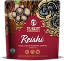 Reishi Powder - Organic Mushroom Extract Powder - Mushroom Supplements for Immune Support, Stress Relief, Better Sleep 60g