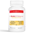 Brain B Balance: Methylated Multivitamin - Methylated B Complex Neurobalance Formel - Methylfolate stöder humör. Mind. Minne - 60 Vegan kapslar