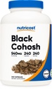 Nutricost Black Cohosh 540mg, 240 kapslar - Icke-GMO, Gluten Free