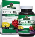 Naturens svar Thyroid Komplett Blend Vegetarian Capsules 90 greve | Stöder Thyroid | Natural Energy Booster | Främjar Metabolism