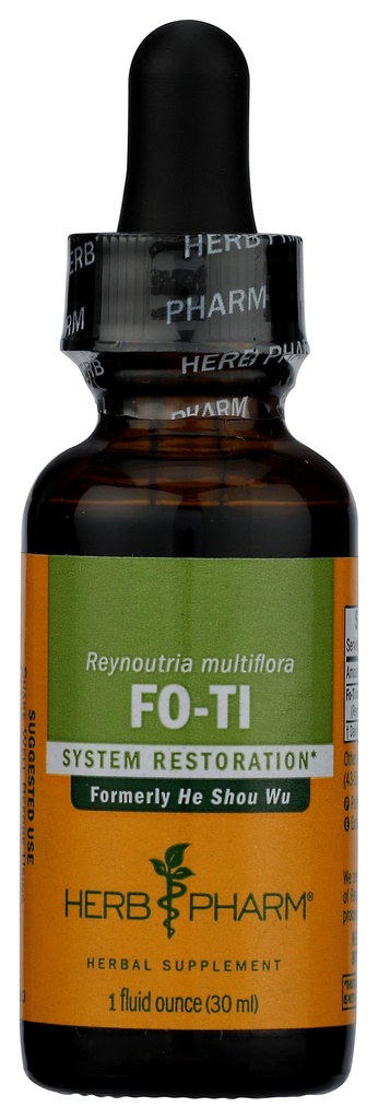 Herb Pharm He (Ho) Shou Wu Liquid Extract för Musculoskeletal System Support - 1 Ounce