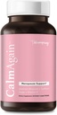 BB Company CalmAgain för Menopause Anxiousness, Mood Balance för kvinnor | Stanna lugn, lägre kortisol, färre humörsvängningar | Siberian Rhubarb, Sage, Saffron | Menopause Relief | 30 Ct