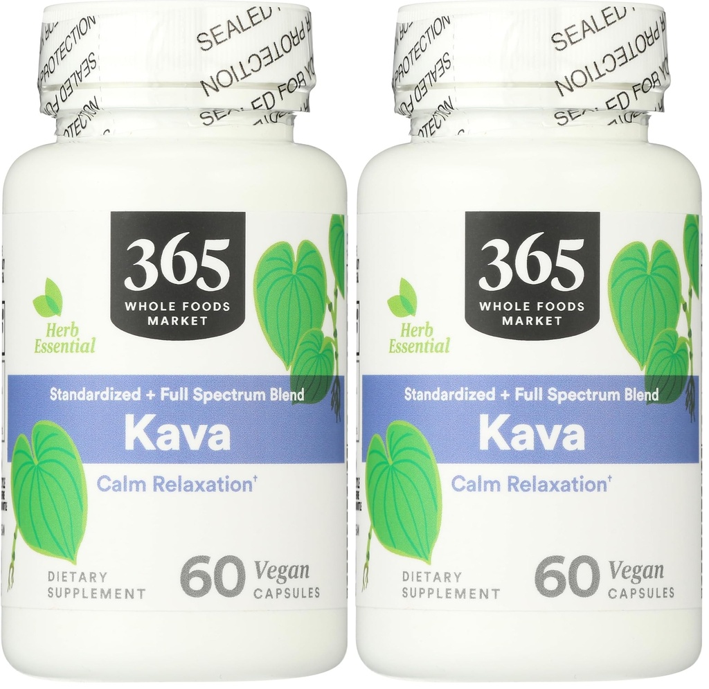 365 By Whole Foods Market, Kava, 60 Count (Pack of 2)