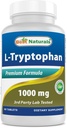 Bästa naturliga L-Tryptophan 1000 mg 60 tabletter