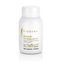Biogena Vitamin B Complex Capsules med alla 8 b-Vitaminer B1, B2, B6, B12, folat, niacin, biotin och pantothenic Acid för att stödja Psyche & Nervous System* - Neuro B-Formula Active Gold