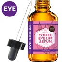 Leven Rose Coffee Oil Caffeine Serum för ögon 1 uns - Anti-aging Organic Under Eye Serum för Puffy väskor under ögonen