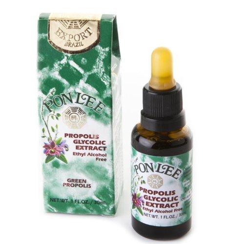 Pon Lee Brasilien Green Bee Propolis Liquid Extract No Alcohol 30ML 1 Pack