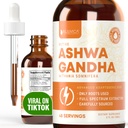 Rejuvica Health Active Ashwagandha - Advanced Liquid Supplement - Withania Somnifera Extract - Ashwagandha Roots Only - Naturligtvis upptar Withanolider