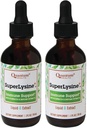 Quantum Super Lysine + Liquid Extract 2 fl oz (59 ml) Liquid (Pack of 2)