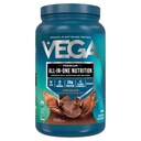 Vega Organic All-in-One Vegan Protein Powder, Chocolate - Superfood Ingredients, Vitaminer för immunitetssupport, Keto Friendly, Pea Protein för kvinnor och män, 25 Oz (Packaging May Vary)