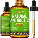 Hund Antibiotika med kyckling smak | Сat Antibiotika för infektion, UTI, Allergier, Runny Nose | Digestive Support | Olika raser och tider | Cranberry i kompositionen | 2 Oz