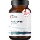 Designs for Health ADK Evail - 5000 IU VIT D3 med vitamin A, E (Annatto Gamma Delta Tocotrienols), K (K1 + K2) - Fat Soluble Vitamin D Complex - Bone + Immune Support - Non-GMO (60 Softgels)
