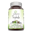 Fantastiska Indien Natural Triphala Supplement | 500 Mg per portion | 120 Veggie Capsules | Icke-GMO | Gluten-Free | Made in USA