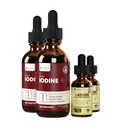 Active Iodine + iAbsorb - Nascent Iodine Drops - Liquid Delivery för bättre absorption - Kofaktorer för bättre leverans - Stöder hälsosam energi, vitalitet och jodnivåer