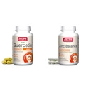 Jarrow Formulas Quercetin 500 mg-Bioflavonoid-Quercetin Dietary Supplement-200 Servings -Supports Healthy Cellular Function & Zink Balance 15 mg-100 Servings - Inkluderar Copper-Essential Mineral