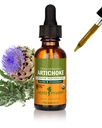 Herb Pharm Certified Organic Artichoke Liquid Extract för kardiovaskulär och cirkulationsstöd - 1 Ounce