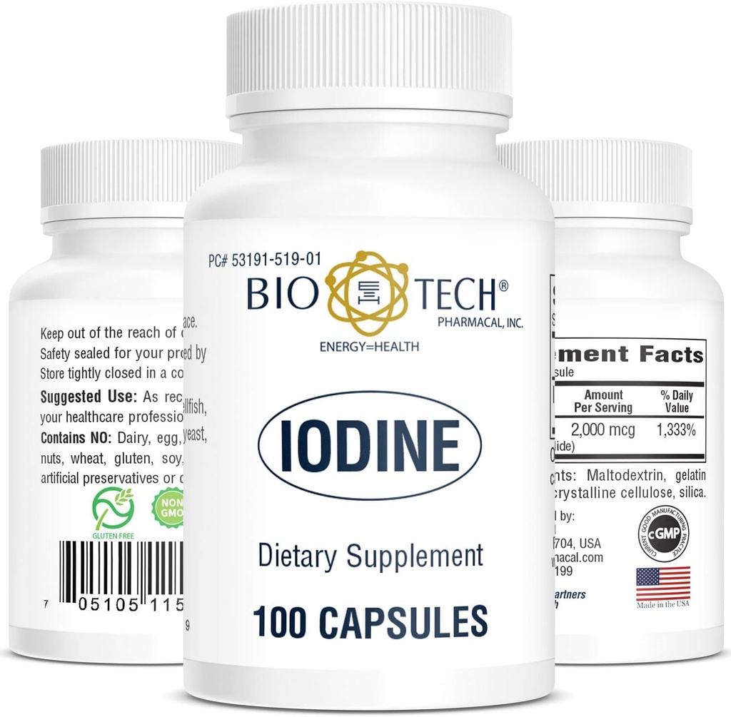 Iodine 100 kapslar