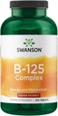 Swanson Vitamin B-125 Komplex 250 flikar