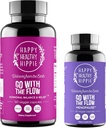 Happy Healthy Hippie Gå med flödesmenopause Support & Gå med flödeshormonbalansen för kvinnor (180ct)