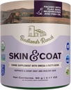 Badlands Ranch - Skin & Coat Canine Supplement w/Omega-3 Fatty Acids, Org. Ingredienser, Antioxidant Topper, Nourish Coat & Paws, Joint, Support Shiny Coat & Healthy Skin av Katherine Heigl (30 skopor)